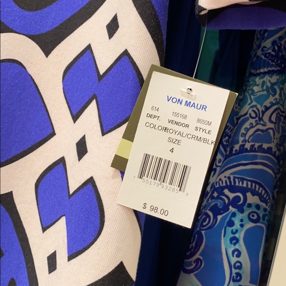 Mid-Sleeved Printed Dress - Picture 2 of 2